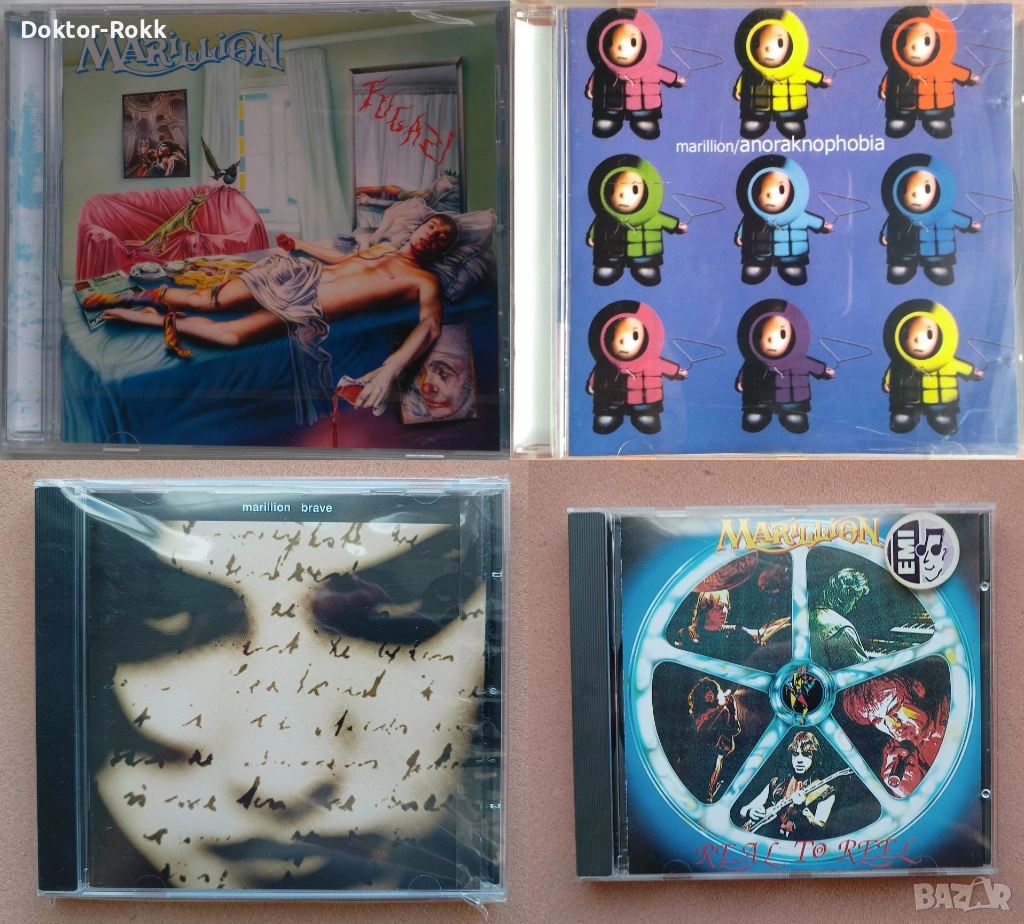 Marillion - оригинални и неофициални дискове, снимка 1