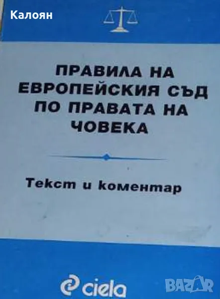 Правила на Европейския съд по правата на човека (2002), снимка 1