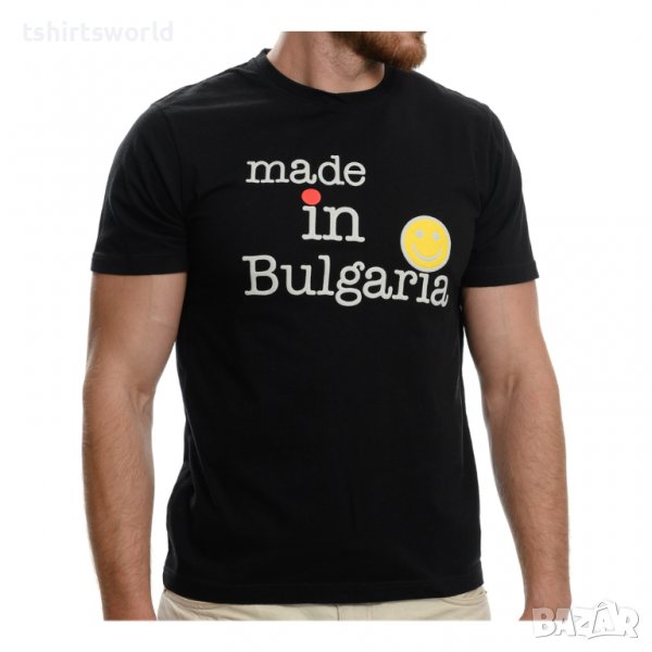 Нова мъжка тениска с дигитален печат България, MADE IN BULGARIA, снимка 1