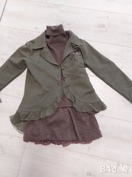 Комплект рокля със сако, снимка 1