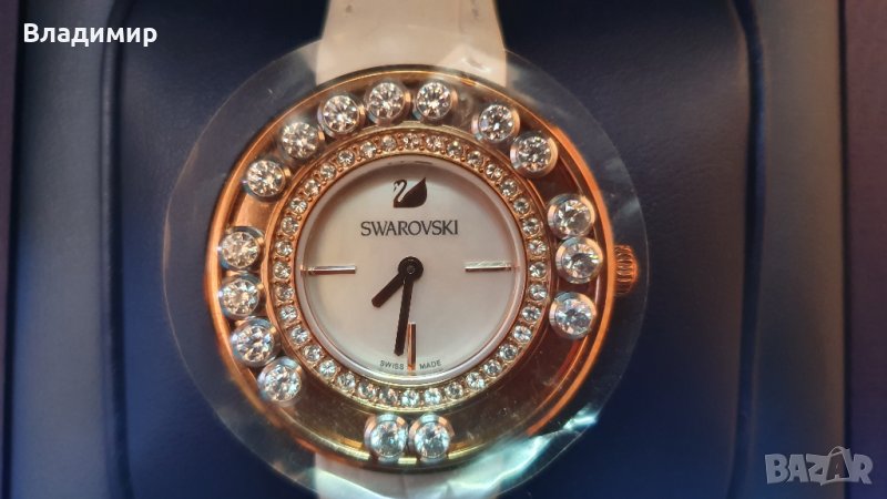 Swarovski Lovely Crystals LS Rose Gold Watch Дамски Часовник, снимка 1