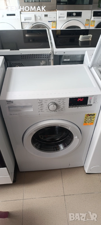 Пералня BEKO slim  в.84/ш.60/д.44 клас А+++ 6кг.  , снимка 1