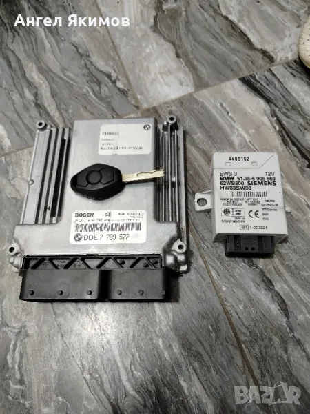 Компютър с ключ и имобилайзер за е46 , снимка 1