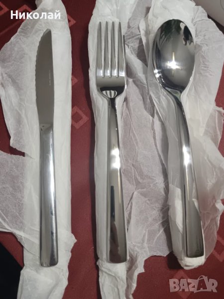 Прибори за хранене / сервиз / вилица / лъжица / нож, снимка 1