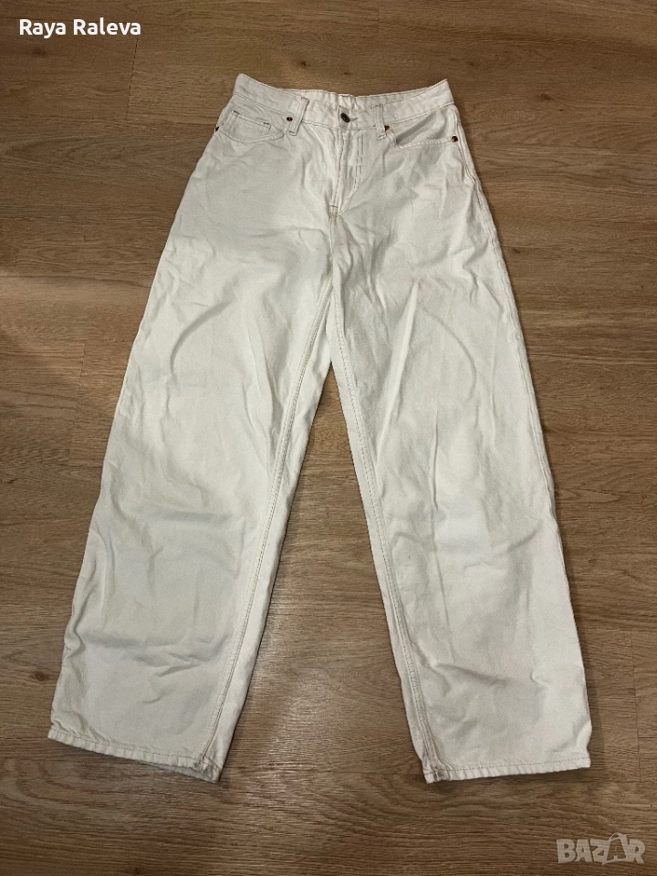 H&M Бяло дънки, снимка 1