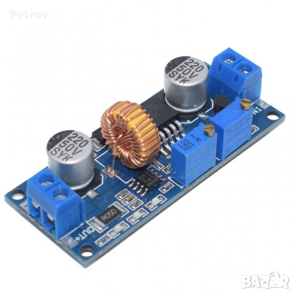 Понижаващ DC модул за Li-ion батерии, LED светлини, заряден модул, снимка 1