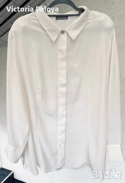 Копринена риза овърсайз ULLA POPKEN SELECTION , снимка 1