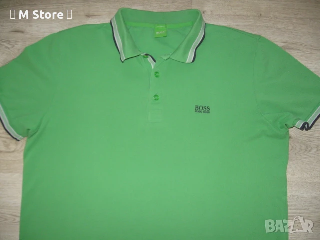 Hugo Boss Green polo t shirt ХХL мъжка тениска, снимка 1