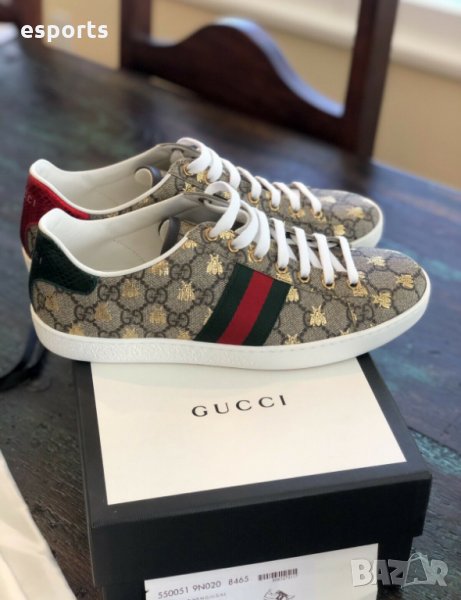 $778 Мъжки кецове Gucci Supreme Bee 45 EU,11 UK,11.5 US, снимка 1