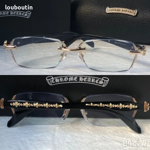 CHROME HEARTS диоптрични рамки очила за компютър прозрачни слънчеви мъжки дамски унисекс, снимка 1