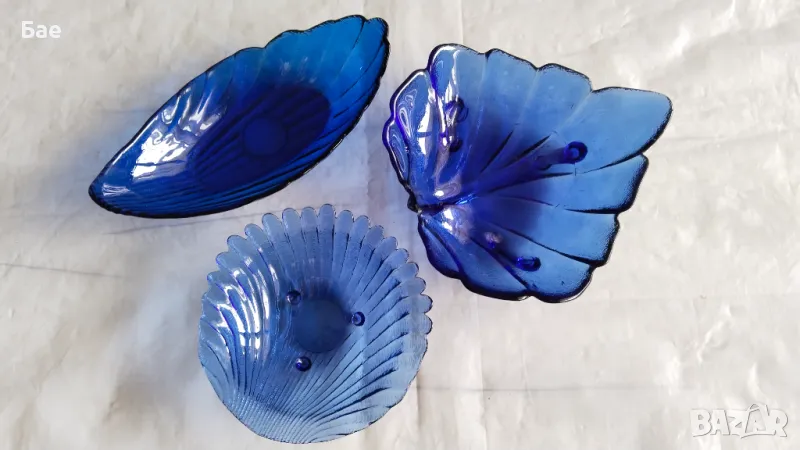 Цветно стъкло съдове, снимка 1