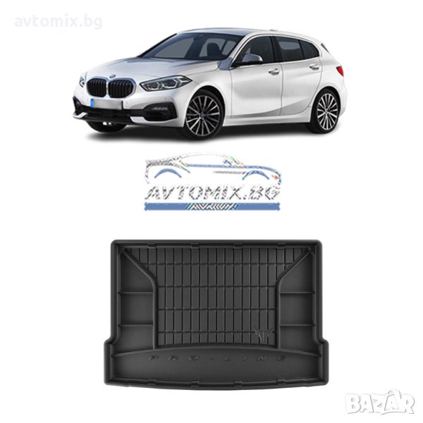 Гумена стелка за багажник BMW 1 серия F40 след 2019 г., ProLine 3D, снимка 1