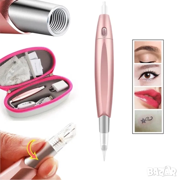 Машинка за перманентен грим Charmer, микроблейдинг, устни, вежди, снимка 1