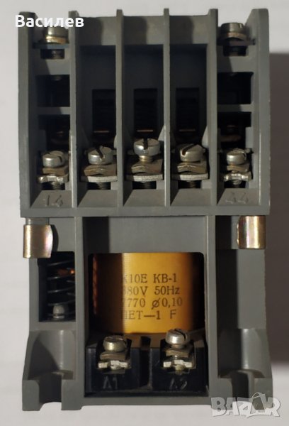 Продавам контактор К10E, бобина 380-400 V AC, снимка 1