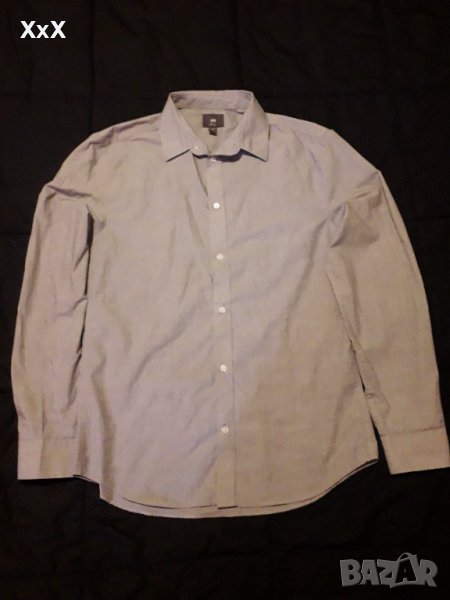Мъжка дълга риза H&M, снимка 1