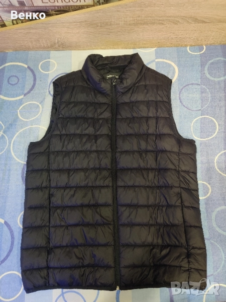 Черен Мъжки Елек 2XL, снимка 1