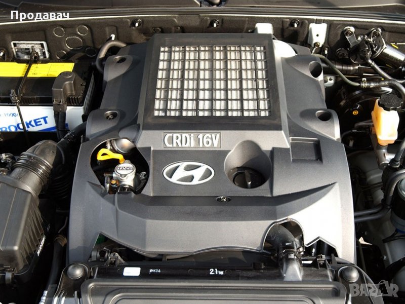 Кора/капак за двигател Hyundai Terracan 2.9 CRDI , снимка 1