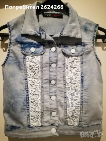 Дамски дънков елек Signet, снимка 1