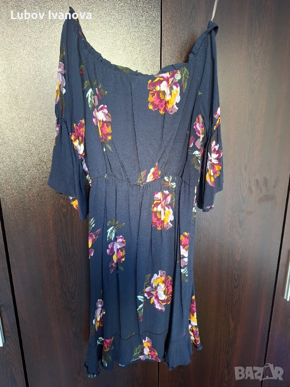 Ефирна шарена рокля Lucy Fashion, снимка 1