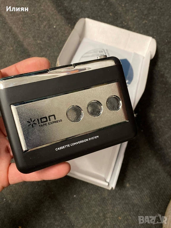 ION Tape Express - Аудио адаптер за USB записващо устройство от касета към MP3, снимка 1
