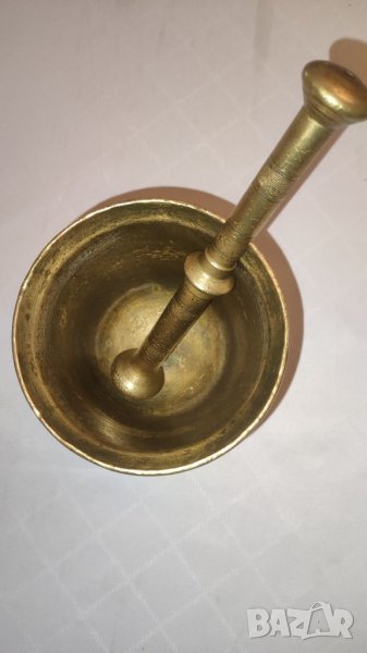 Стар месингов хаван 1925 година. , снимка 1