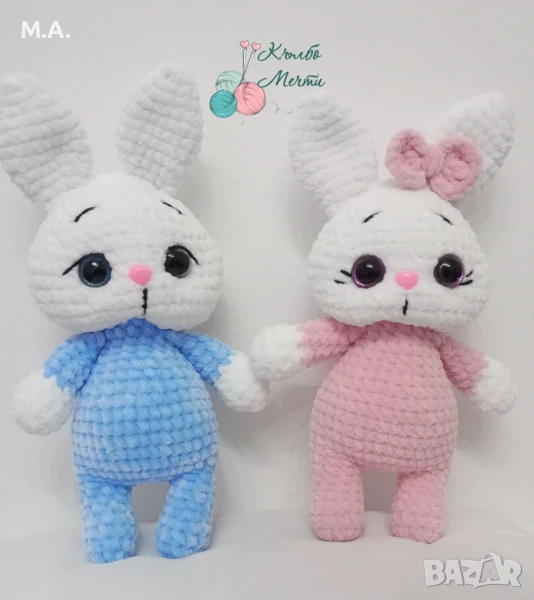 Плетени зайчета , снимка 1