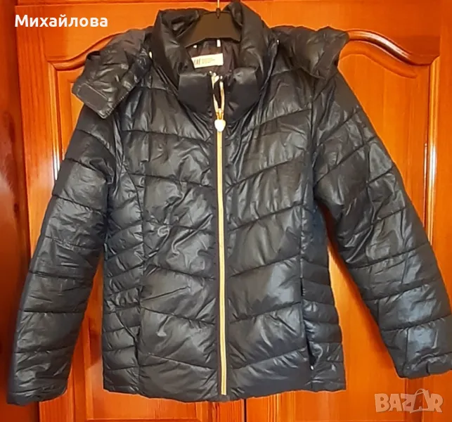 Есенно тъмно синьо яке, снимка 1