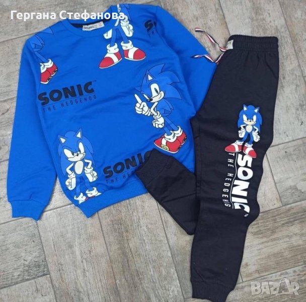 Комплект Соник  Червено-3/4г.4/5г.5/6г.7/8г.9/10г. Синьо-3/4г.4/5г.5/6г.7/8г.9/10г. Цена -35 лв, снимка 1