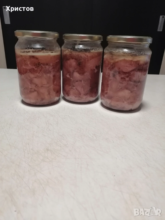 Продавам свинско месо в буркани , снимка 1