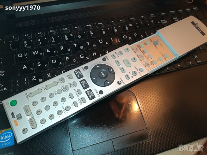 sony recorder remote control-hdd/dvd-внос switzerland, снимка 1