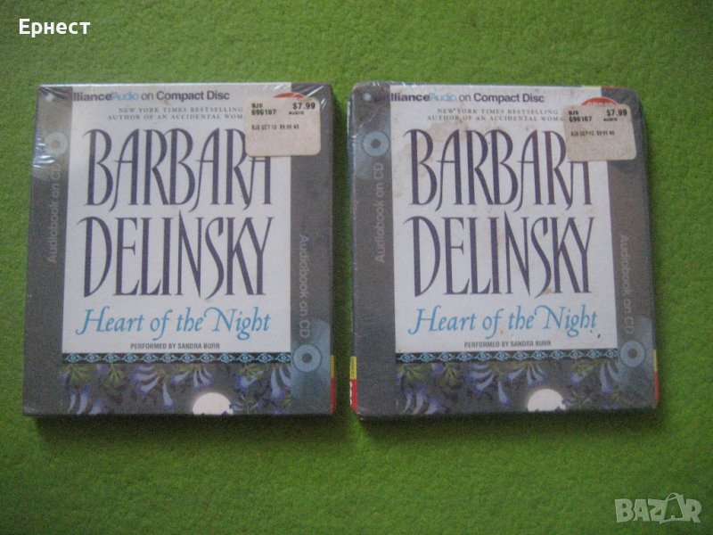 аудио книга на английски Heart of the Night от Barbara Delinsky CD, снимка 1