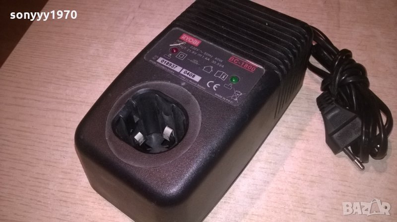 RYOBI BC-1800 battery charger-внос швеицария, снимка 1