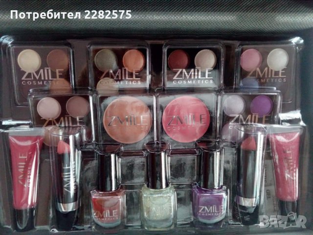 Професионално куфарче с гримове в цвят розово злато, снимка 5 - Подаръци за рожден ден - 28664518