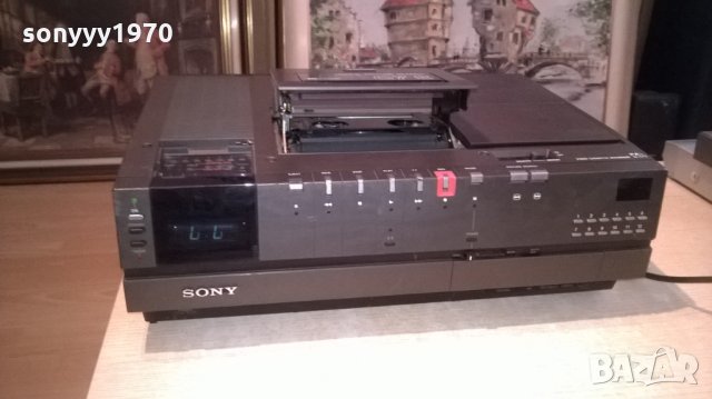 sony sl-c7e betamax-video recorder-made in japan-внос швеция, снимка 4 - Плейъри, домашно кино, прожектори - 26952002