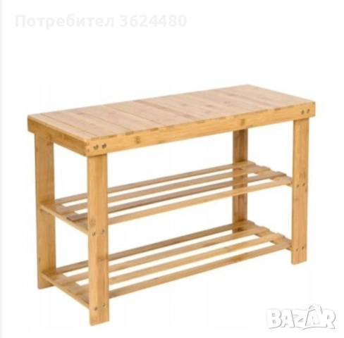 Елегантната пейка с рафт за обувки , снимка 4 - Други стоки за дома - 52354696