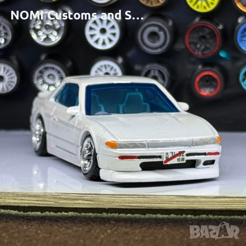 Hot Wheels Nissan Silvia S13 Swiss Spec , снимка 5 - Коли, камиони, мотори, писти - 53510327