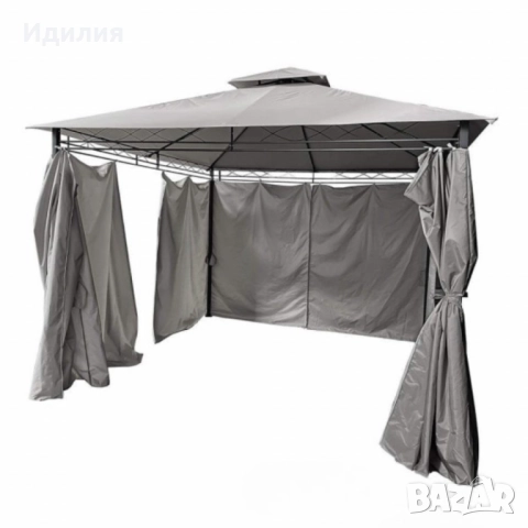 Шатра MUHLER  – Просторна, стабилна и стилна защита за вашето открито пространство, снимка 2 - Градински мебели, декорация  - 51717992