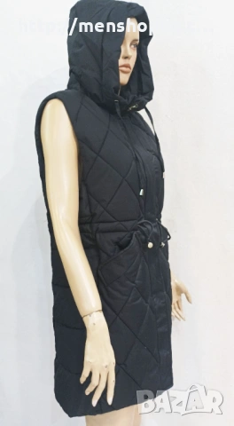 Дамски елек код 885 - черен, снимка 2 - Елеци - 53114054