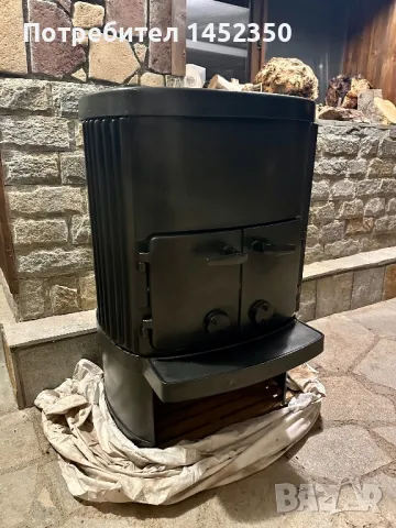 Чугунена камина Морсо, снимка 2 - Отоплителни печки - 49484756