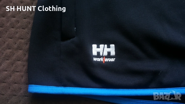 HELLY HANSEN POLARTEC Work Fleece Jacket размер L / XL работна горница W4-513, снимка 5 - Суичъри - 52092292
