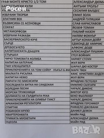 Книги класики, снимка 5 - Художествена литература - 51331957