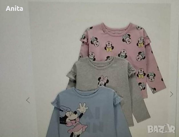 нови блузки с Мини Маус 5/6 г