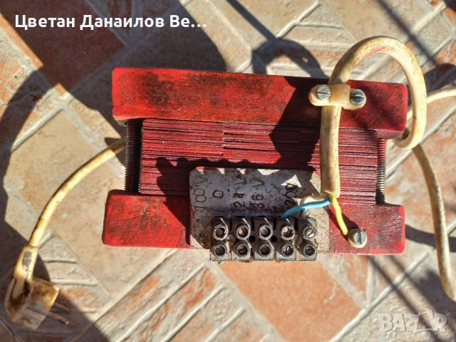 Трансформатор 36 и 24 волта 100 вата