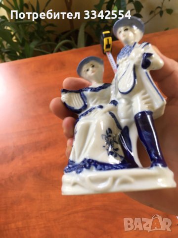 ПОРЦЕЛАН ФИГУРА СТАТУЕТКА СТАРА АНГЛИЯ, снимка 3 - Други ценни предмети - 37264984