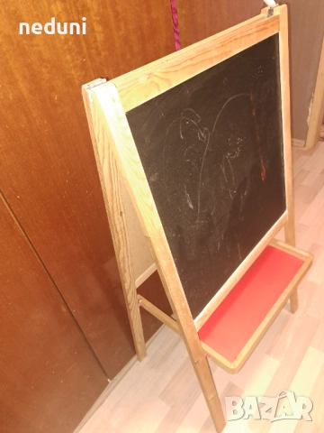 Детска черна и бяла дъска за рисуване и писане