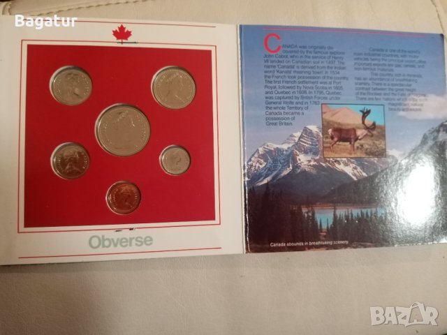 Сет Канада Proof монети с документ, 1983,гланц, снимка 2 - Нумизматика и бонистика - 43383323