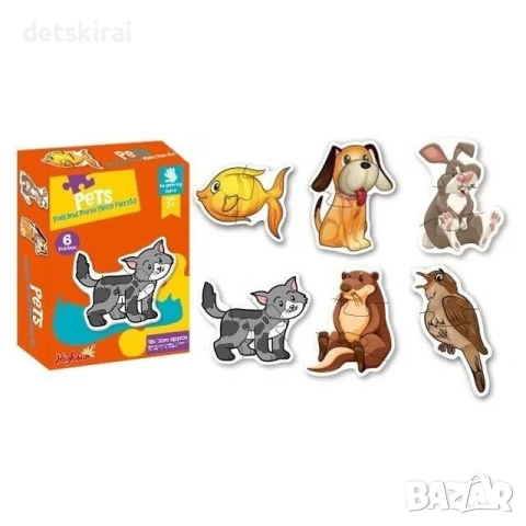 Лесни пъзели 6бр - едри елементи, снимка 3 - Игри и пъзели - 53558837