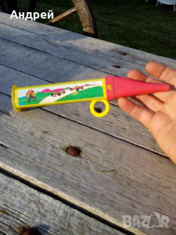 Стара играчка,свирка, снимка 4 - Други ценни предмети - 26345784