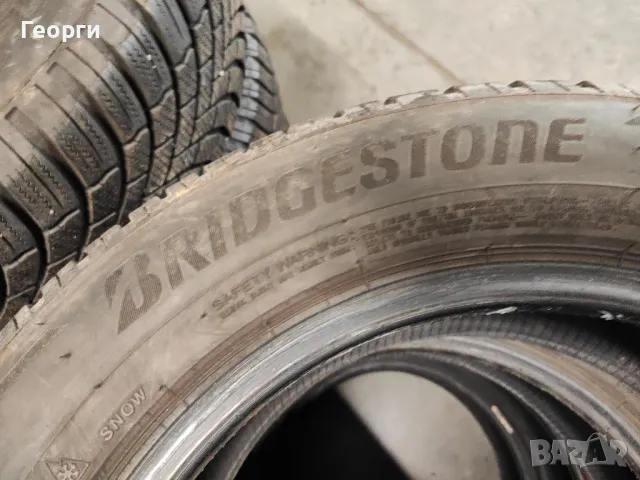 4бр.зимни гуми 195/65/15 Bridgestone, снимка 4 - Гуми и джанти - 48649391