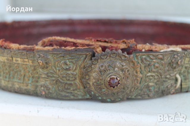 Сребърен Възрожденски колан , снимка 2 - Антикварни и старинни предмети - 36626789